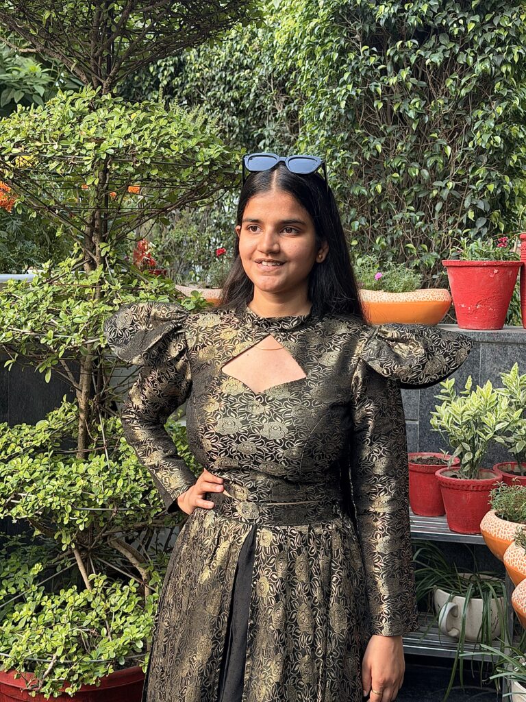 Black & Gold Brocade Lehenga Set